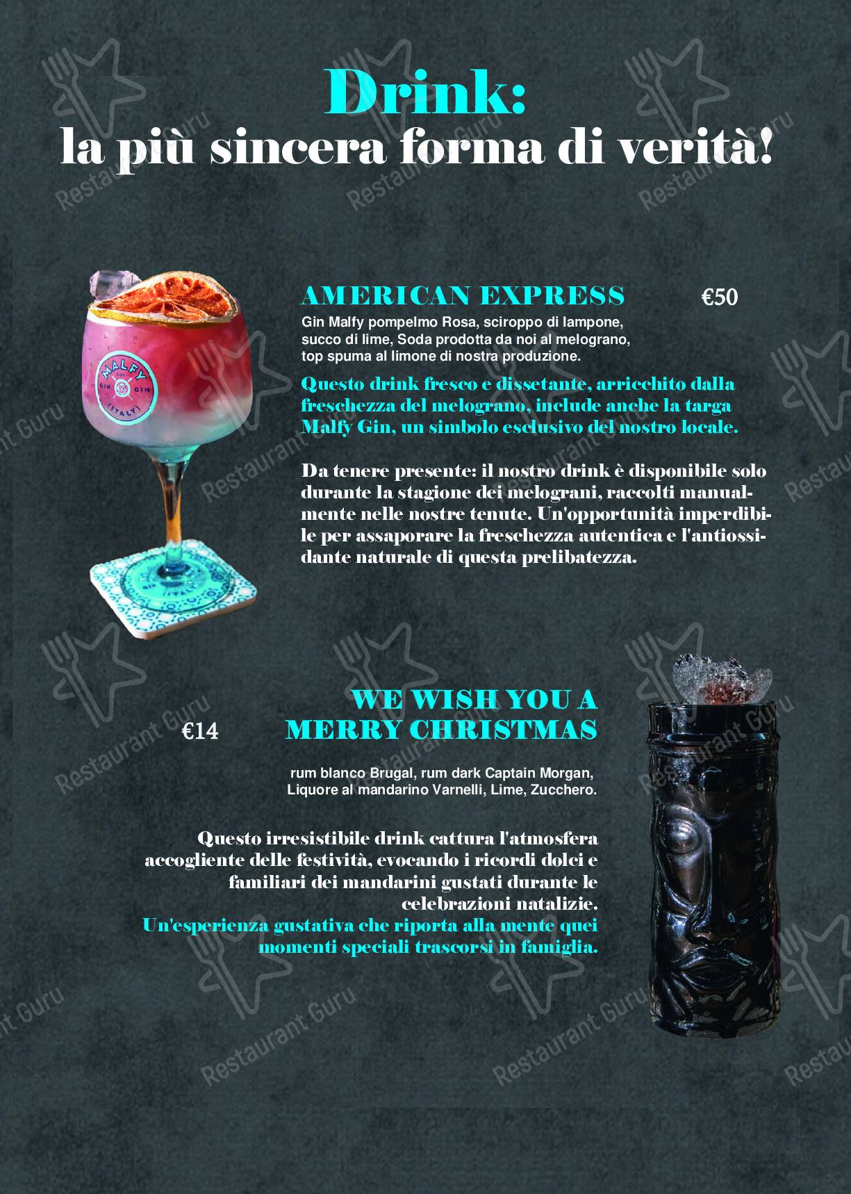 Menu per Noa Noa Cafe' Di Martinelli Fabiola pub & bar