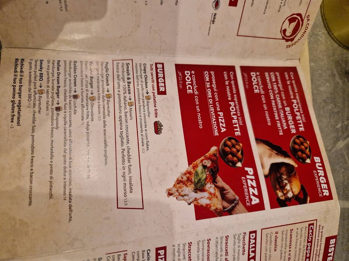 Menu di Noolas 