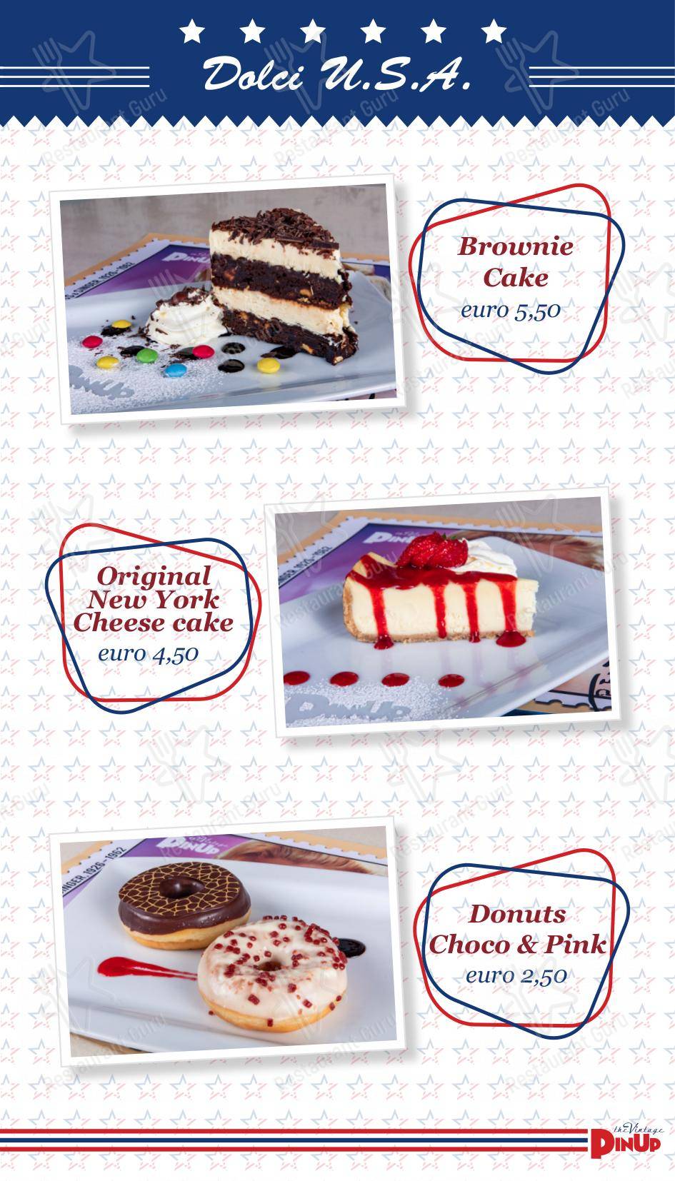 菜单 per PinUp Pub in Volpago del Montello