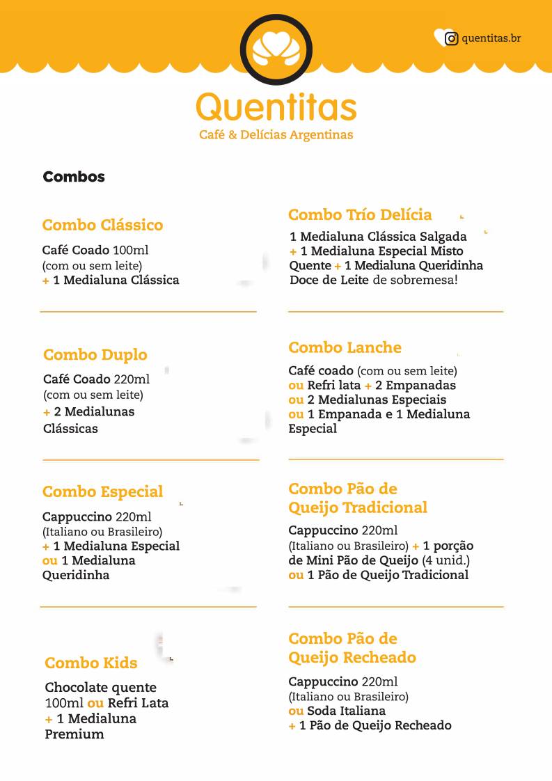 Quentitas Café & Delícias Argentinas cardápio