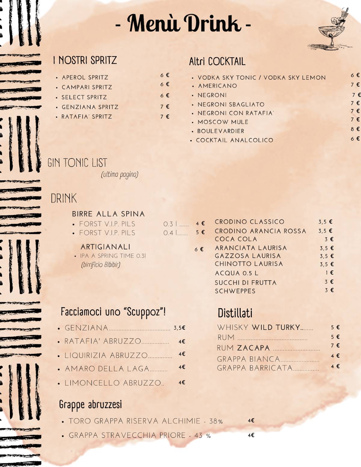 Menu di Sottocasa food 