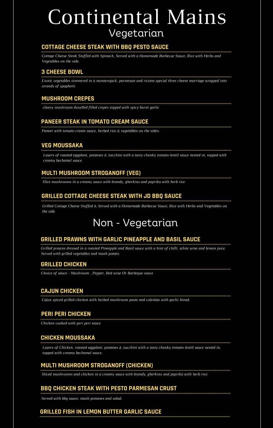Atmosphere 6 menu