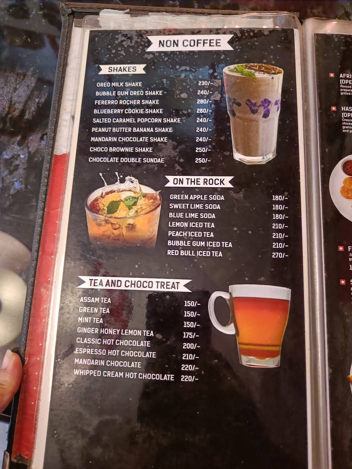 CAFE PETER - Kharadi menu