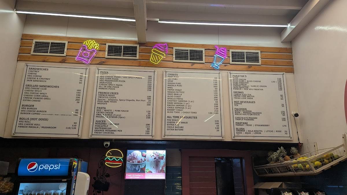 Pasteur Bakery menu