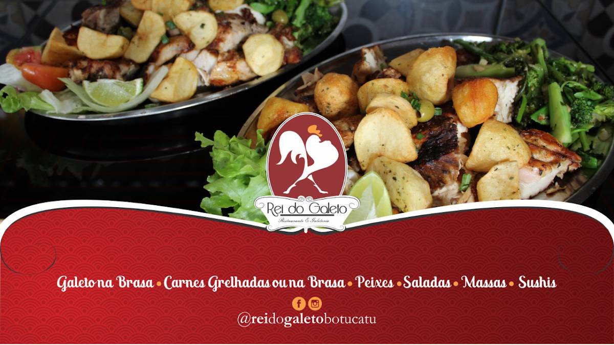 Rei do Galeto cardápio