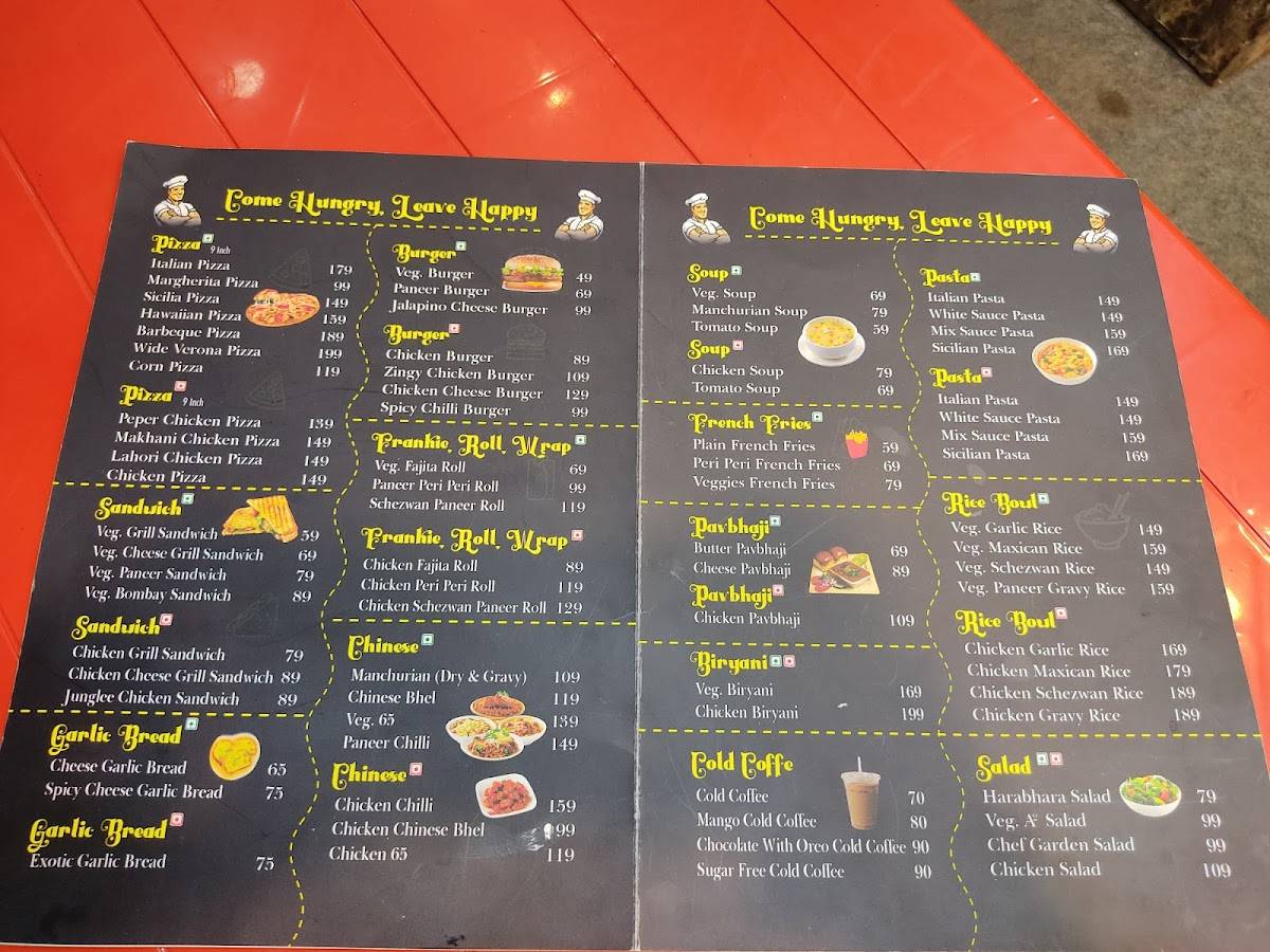 A2 FOOD PLAZA menu
