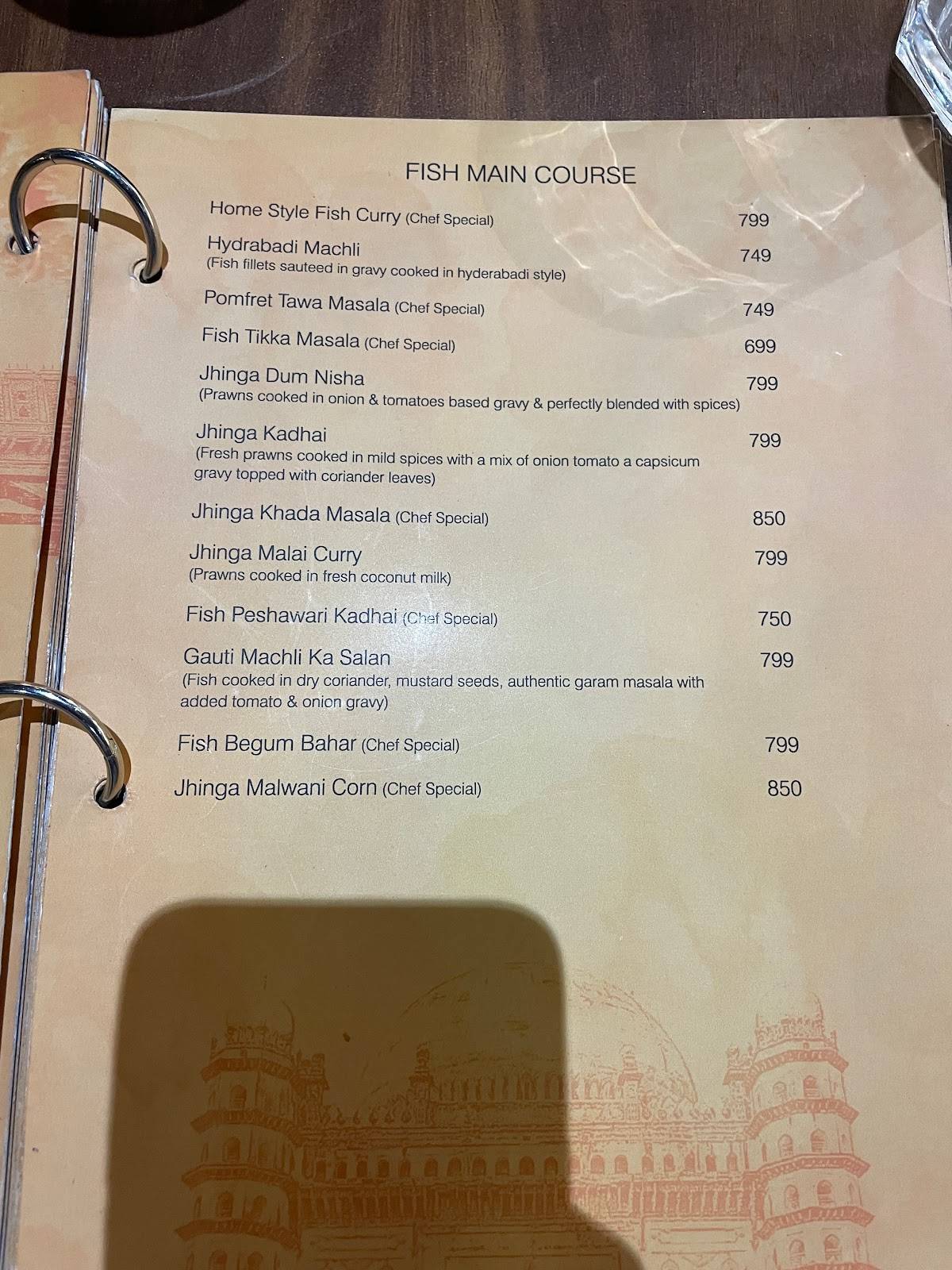 Menu at AL BURAAK, Vasai