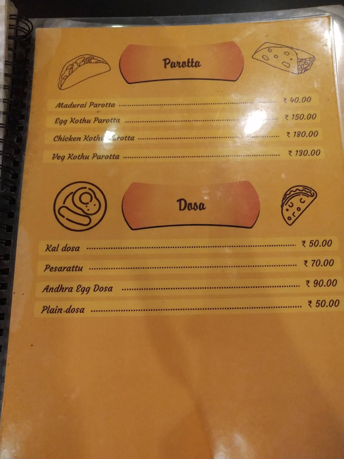Andhra Curry Restaurant- Authentic Andhra cuisine menu