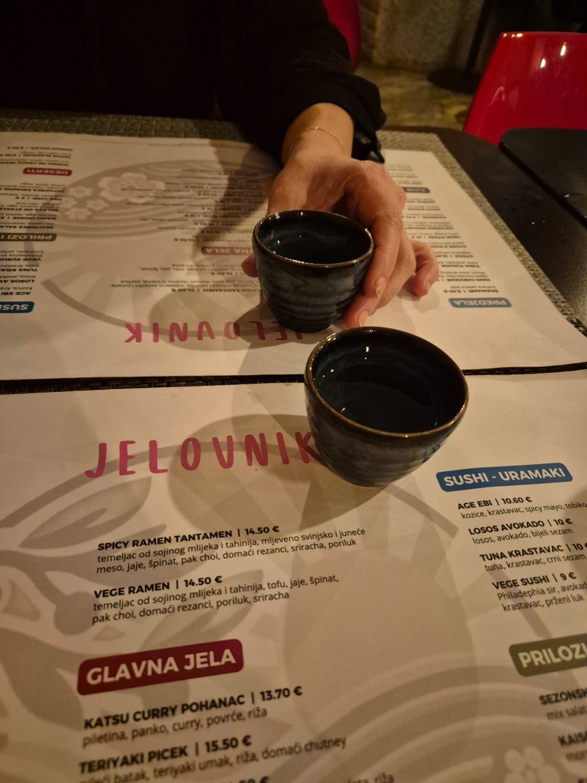 Menu di Arigato by Hrvoje 