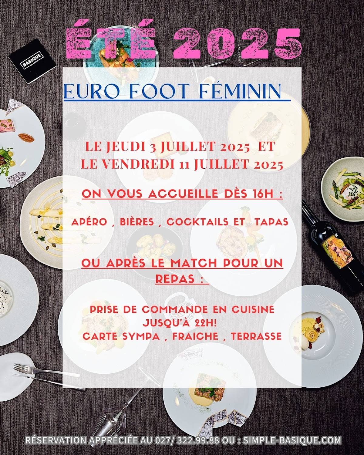 Menu di BASIQUE Néo- Bistrot 