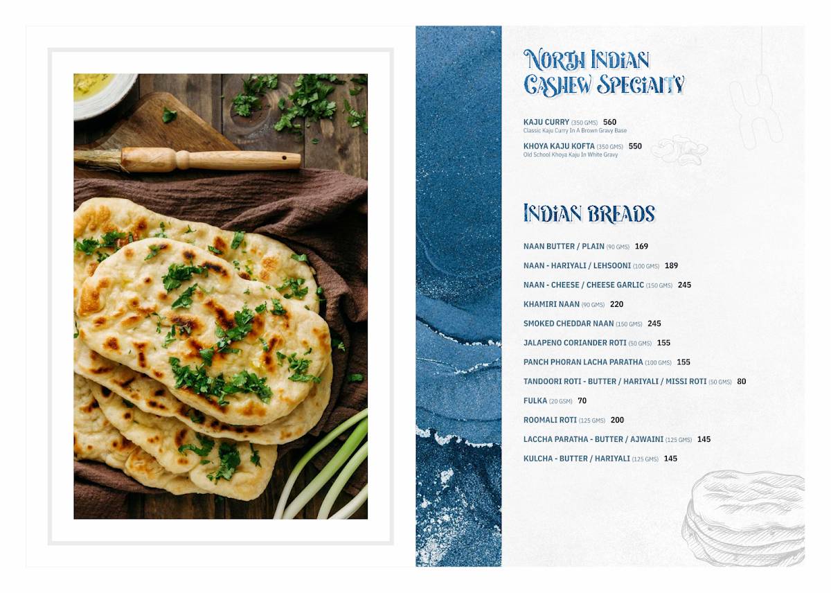 Bizz The Hotel menu