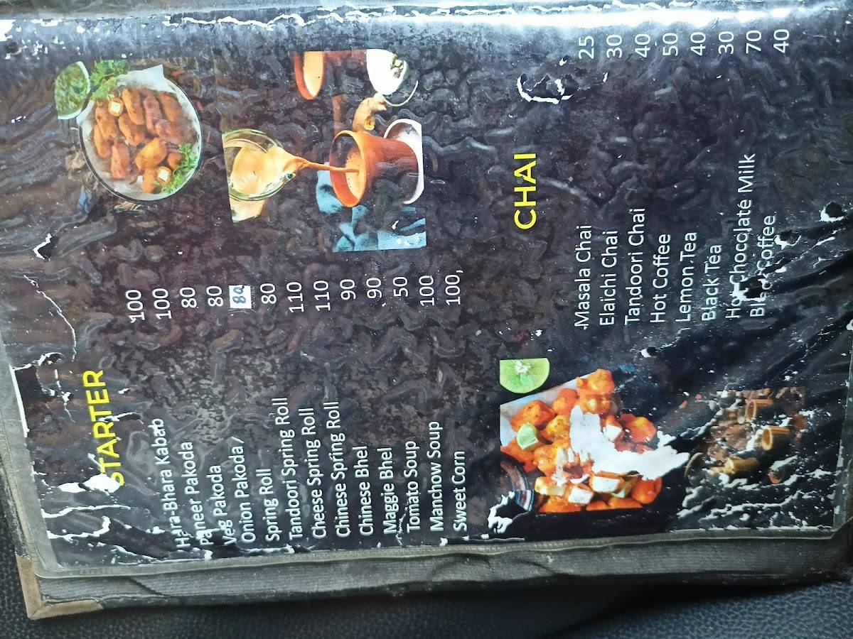 Chaiistic menu