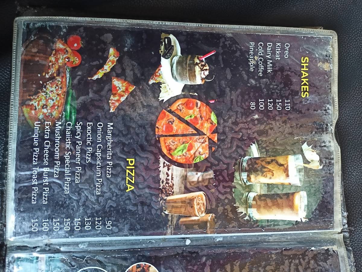 Chaiistic menu