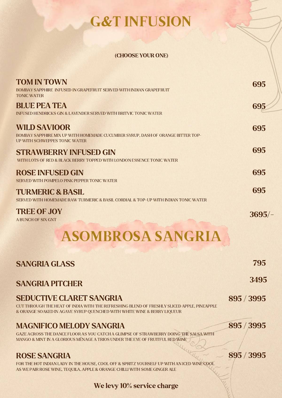 Dearie - Noida’s Best Microbrewery menu