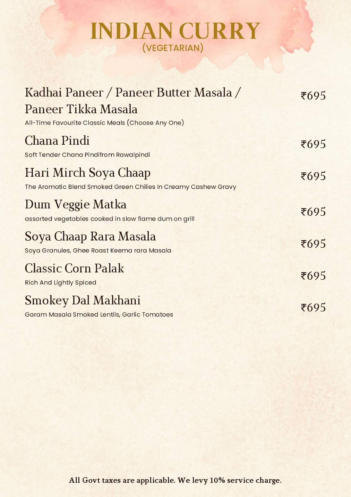 Dearie - Noida’s Best Microbrewery menu