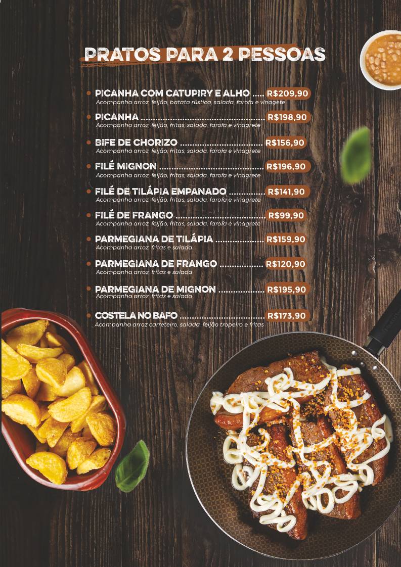 Deck 31 Restaurante e Bar cardápio