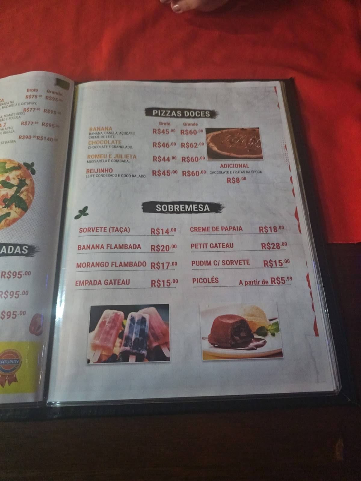 Denilson Empadaria e Pizzaria cardápio