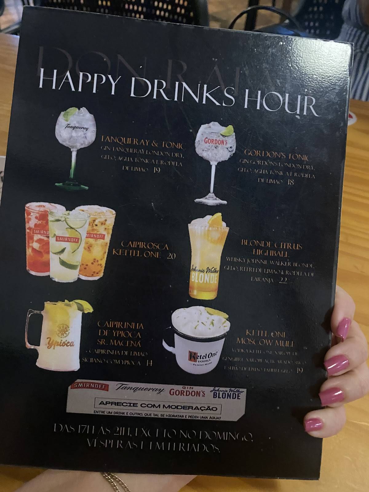 Don Rafael Garcia cardápio