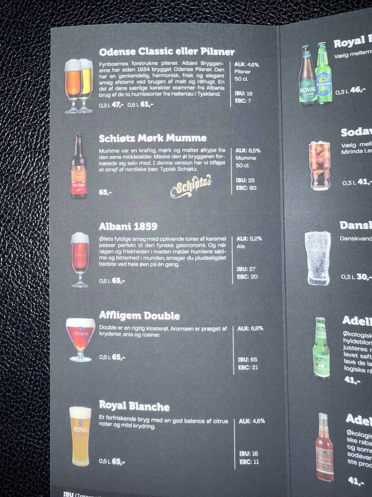 Menu de Frankel 5