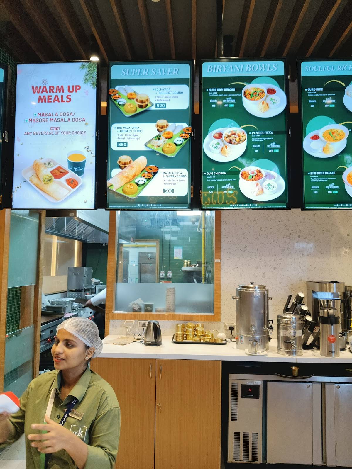 GK - “Gully Kitchen” menu