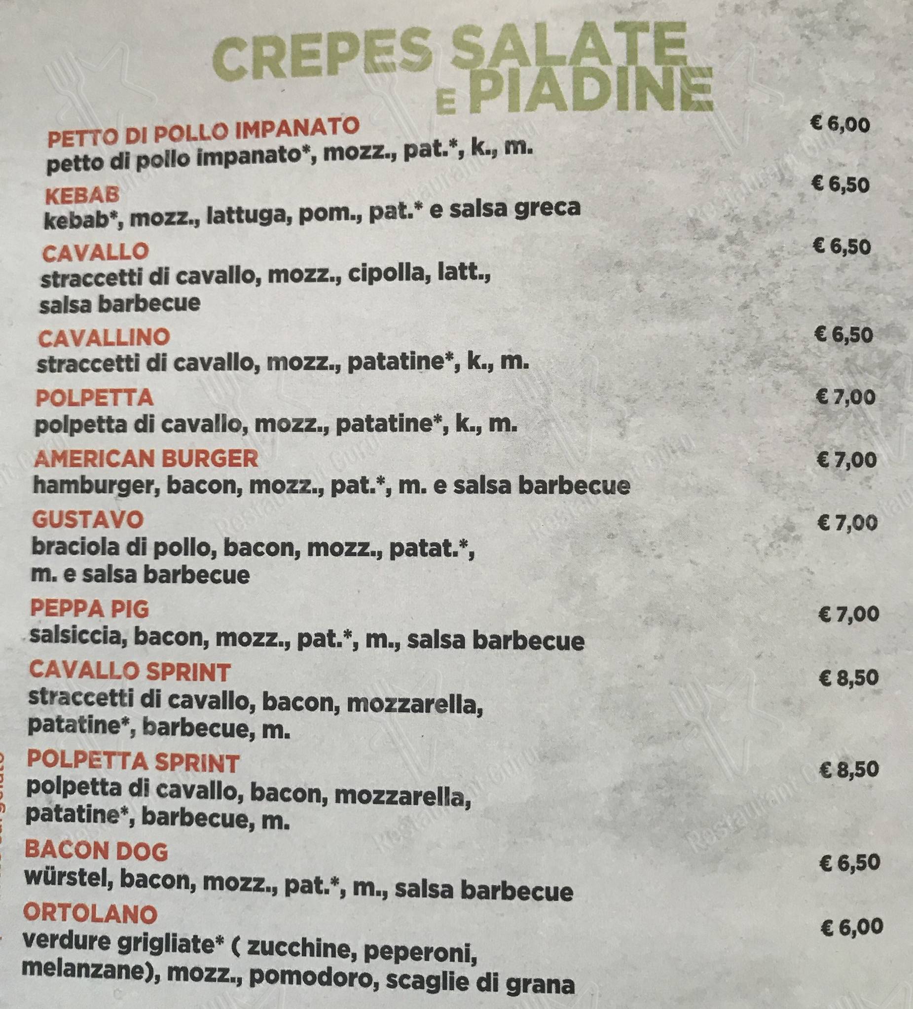 Guarda il menu di Gustò