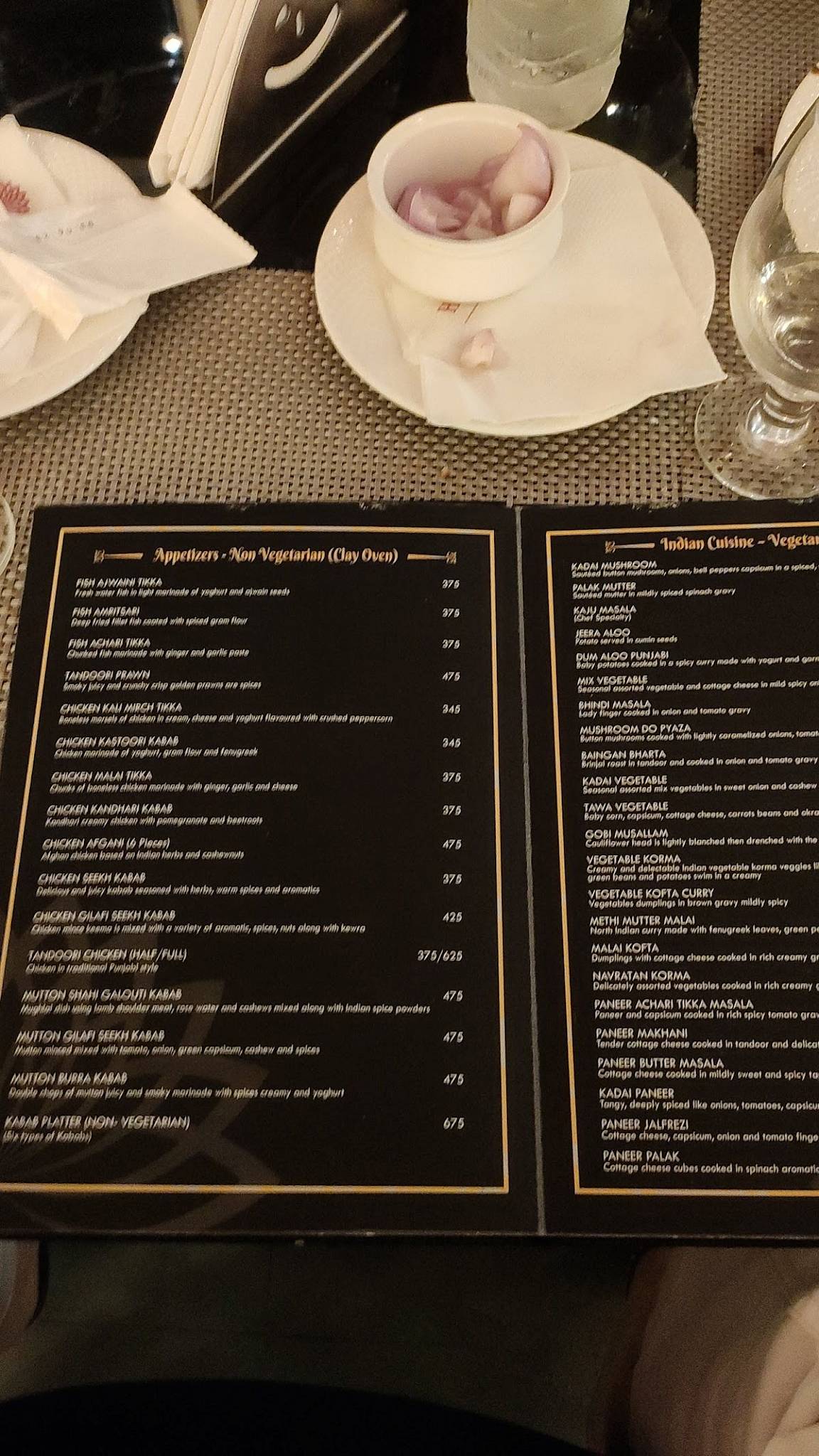 Havana Restro menu