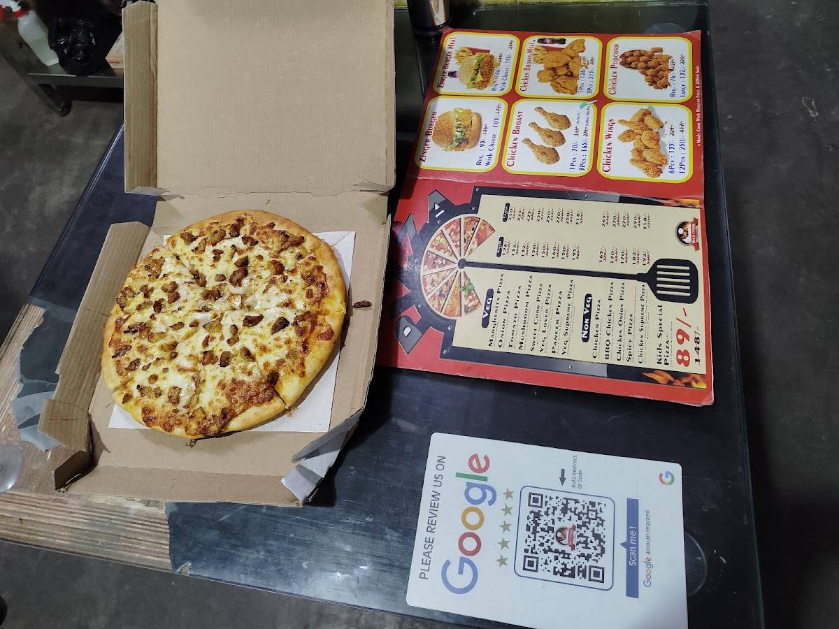 Hot & Crispy Restaurant menu