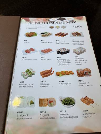 Menu de ITOUYA