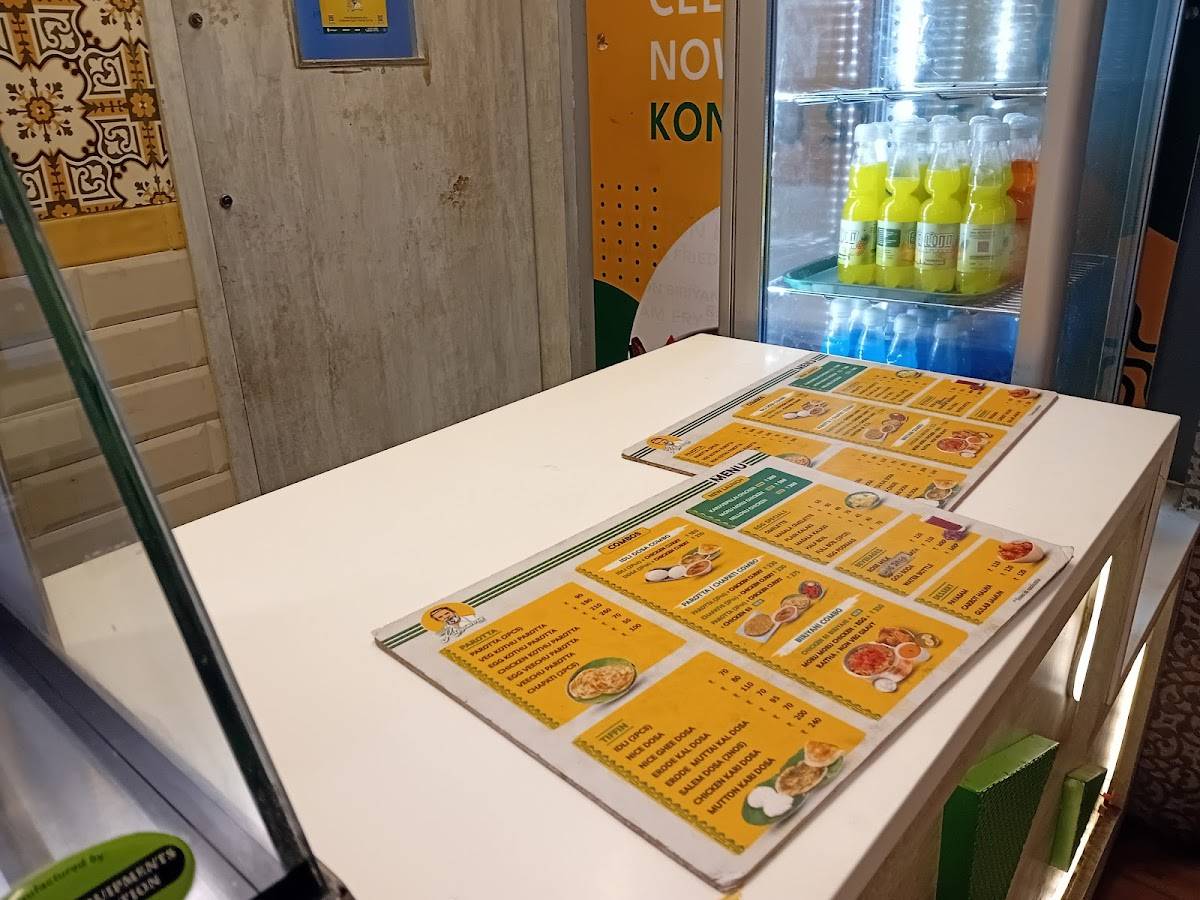 Junior Kuppanna - Aerohub Chennai menu