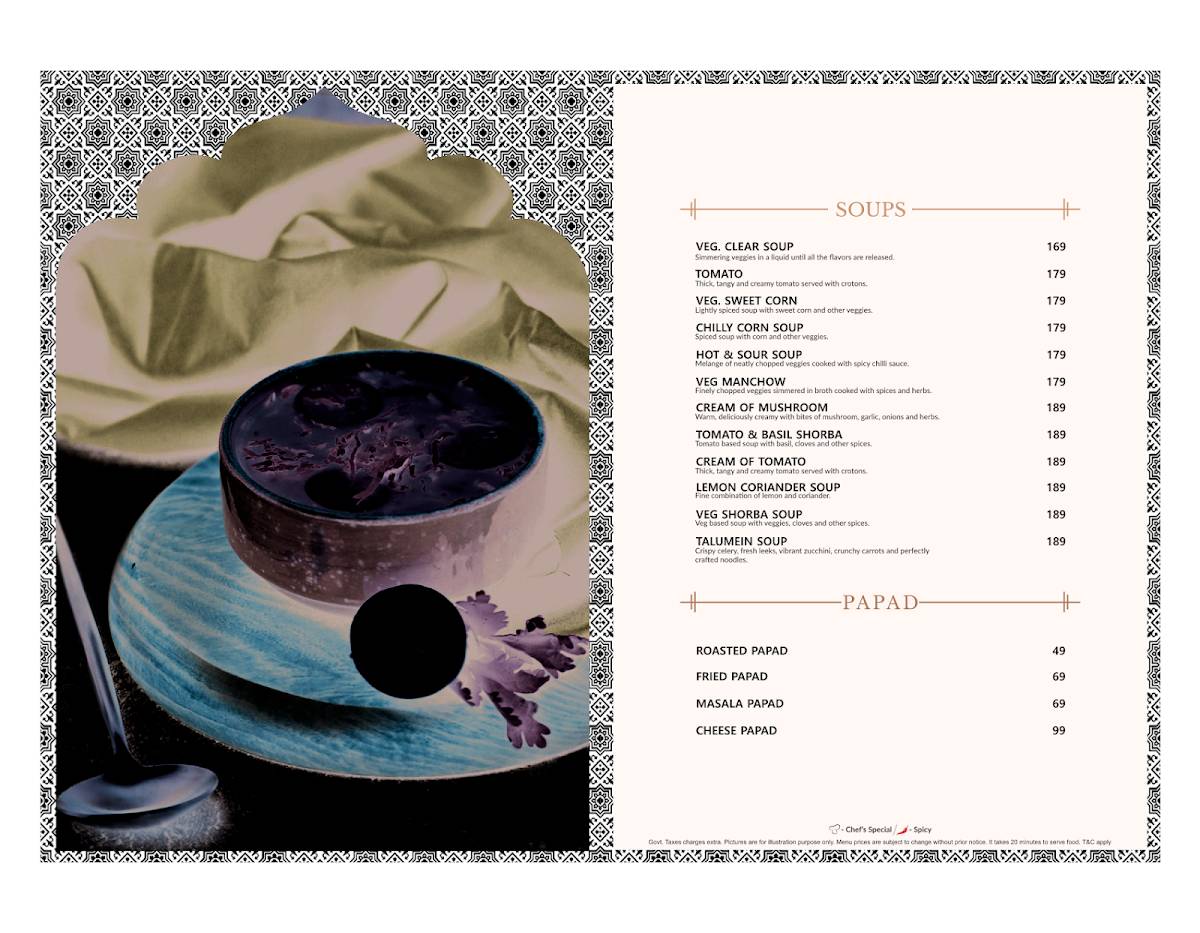 Kake Di Hatti Lajpat Nagar menu