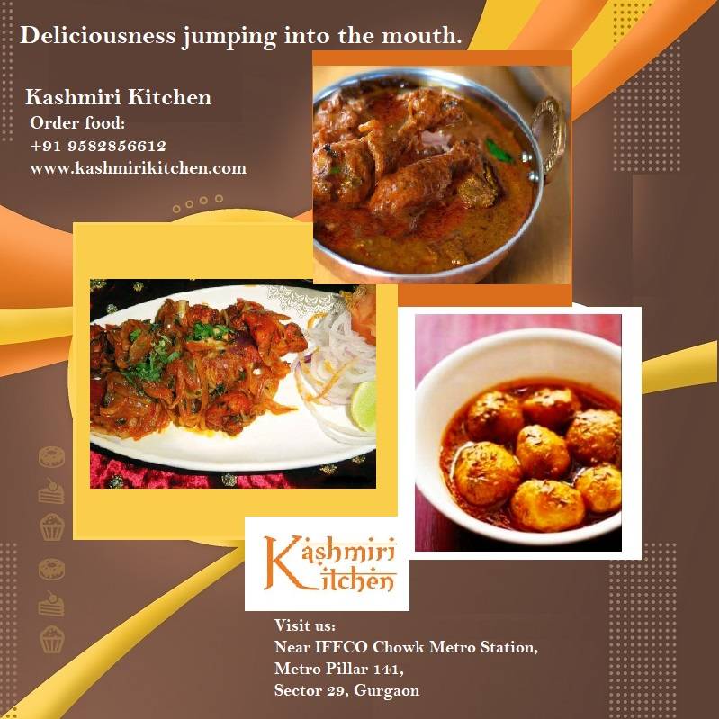 Kashmiri Kitchen menu