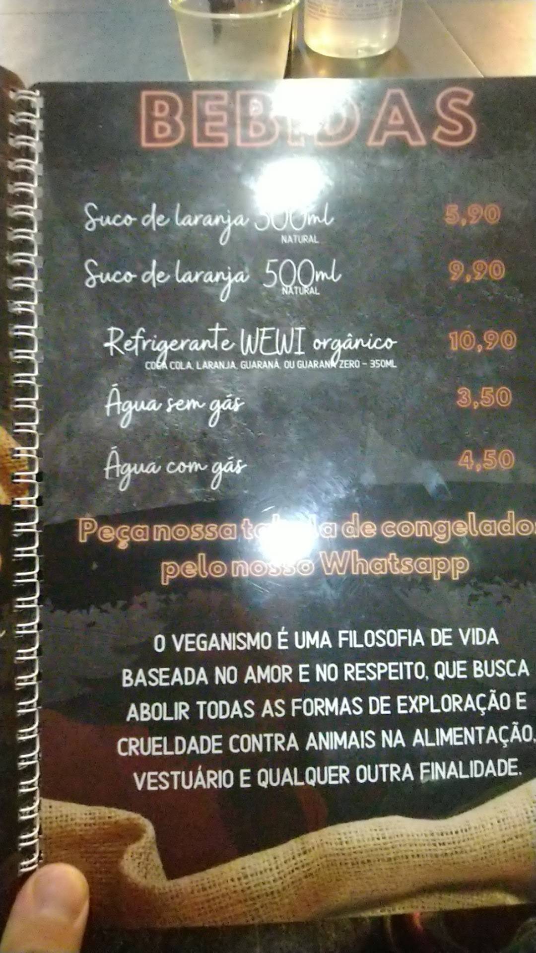 Kundaliní do Cerrado - Asa Norte Hamburgueria Vegana cardápio
