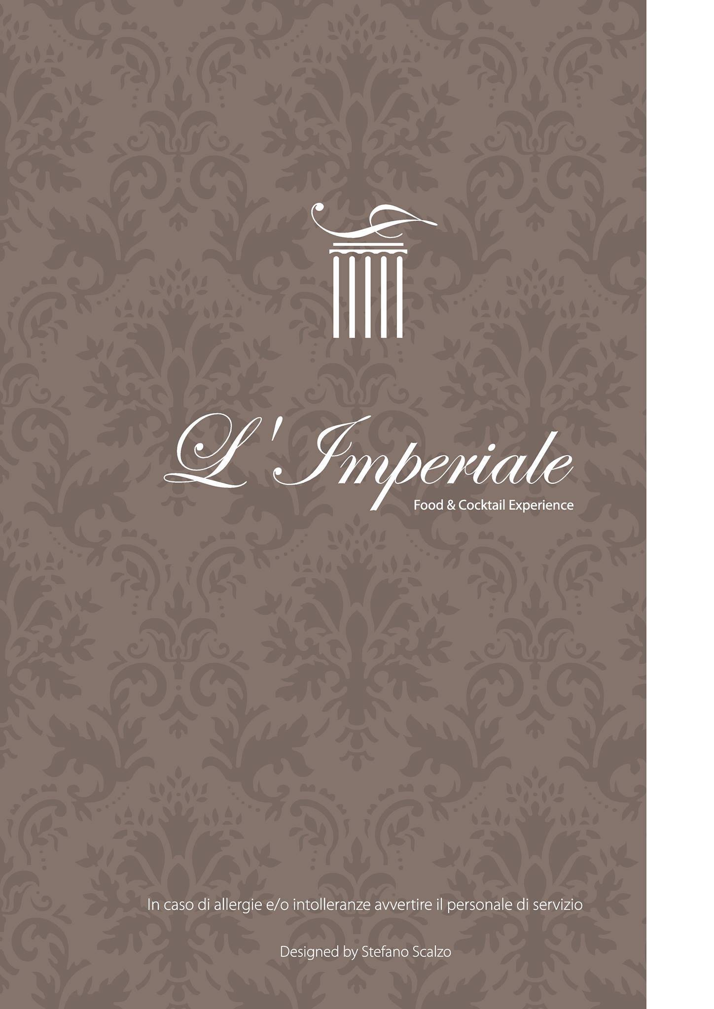 Menu di L'Imperiale 