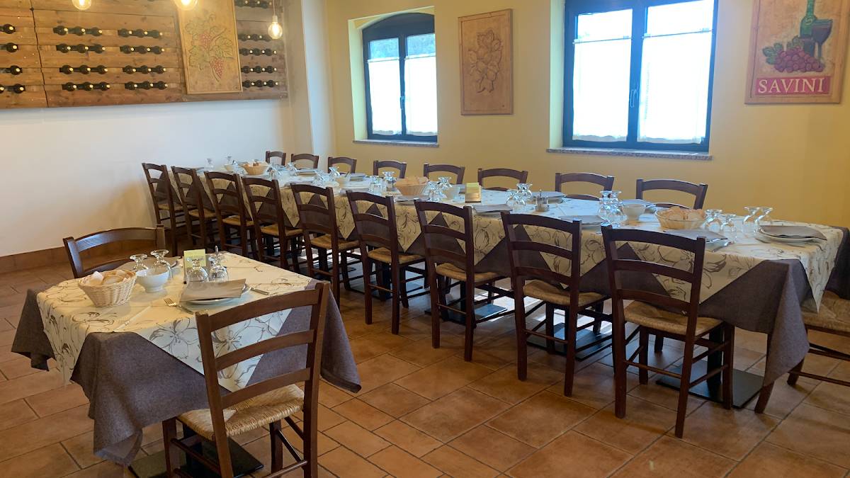 Menu di La Volpe e L'uva 