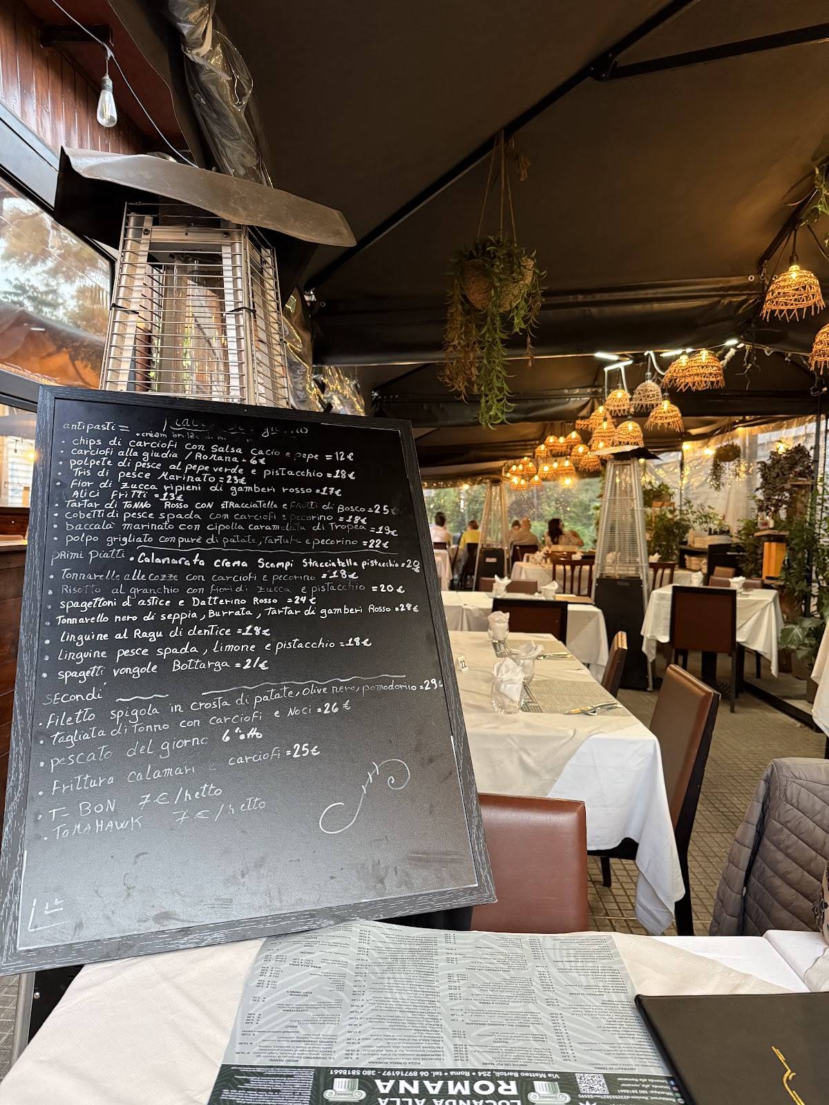 Menu di Locanda Alla Romana 