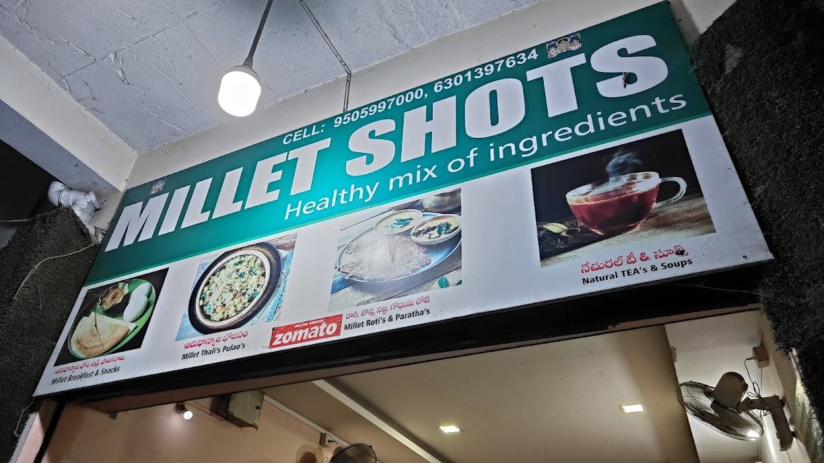 MilletShots menu