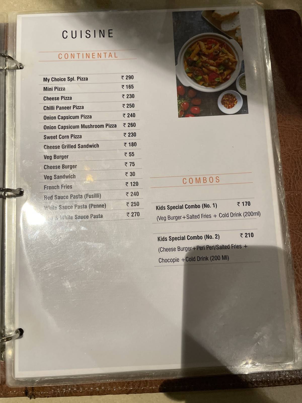 My Choice Family Restaurant & Caterers menu