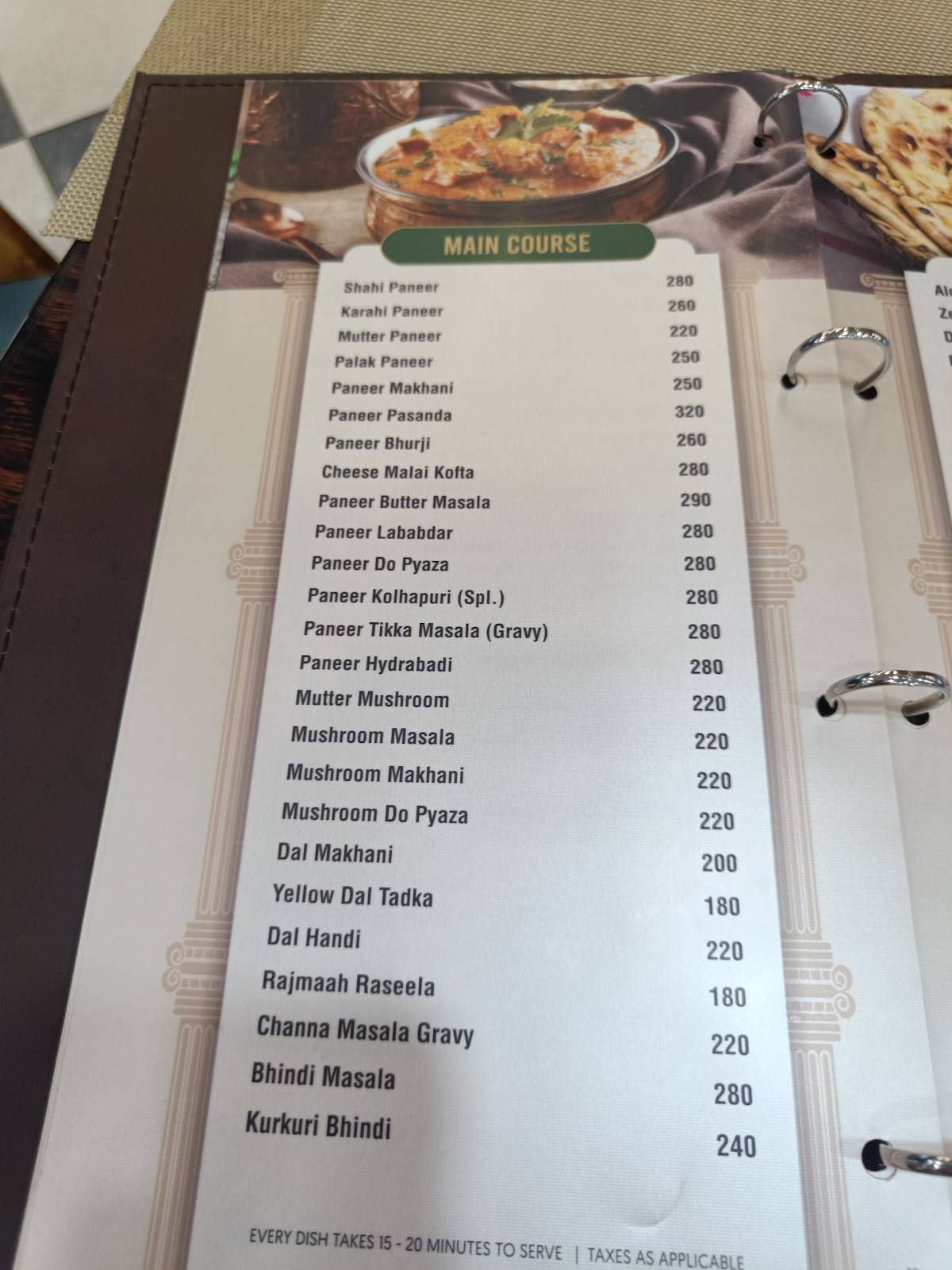 New Gill Sweets and Restaurant menu