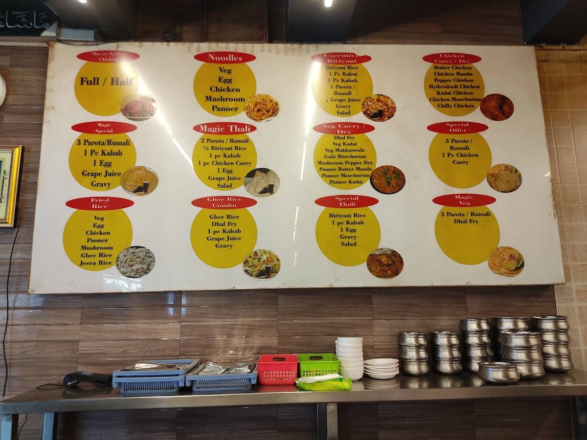 New Kabab World menu
