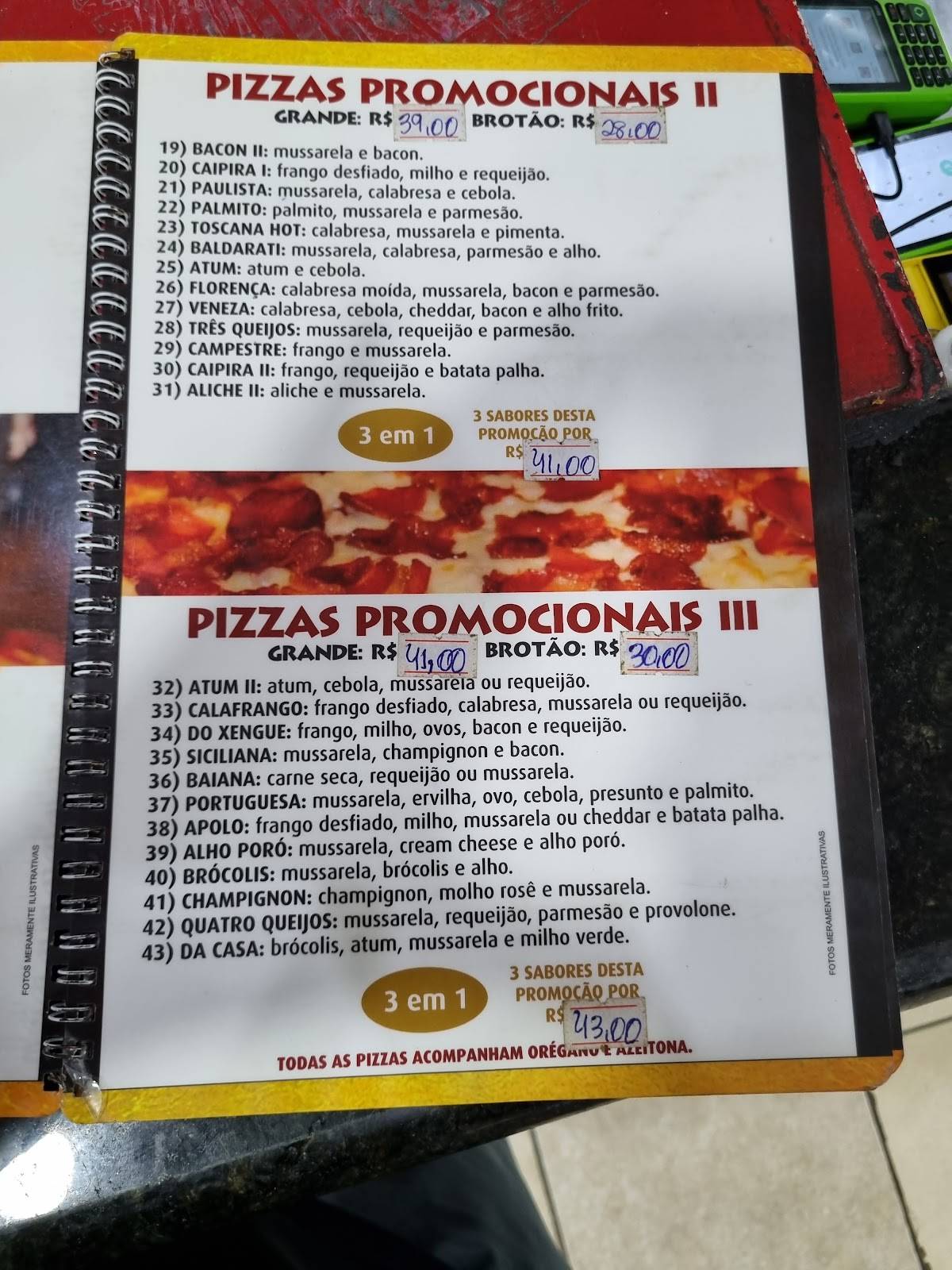 PIZZARIA E RESTAURANTE ESTRELATO OFICIAL cardápio