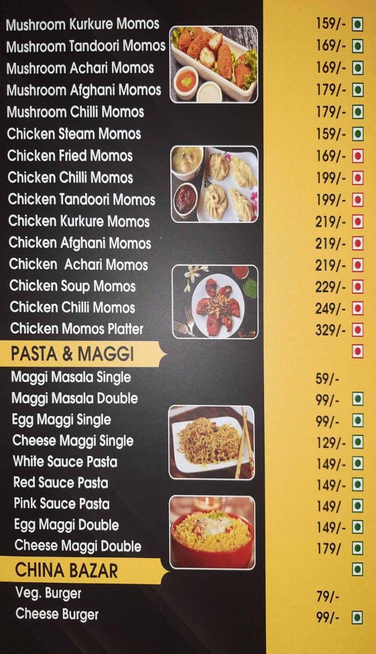 Pahadi Restaurant- Best Restaurant in Hisar menu