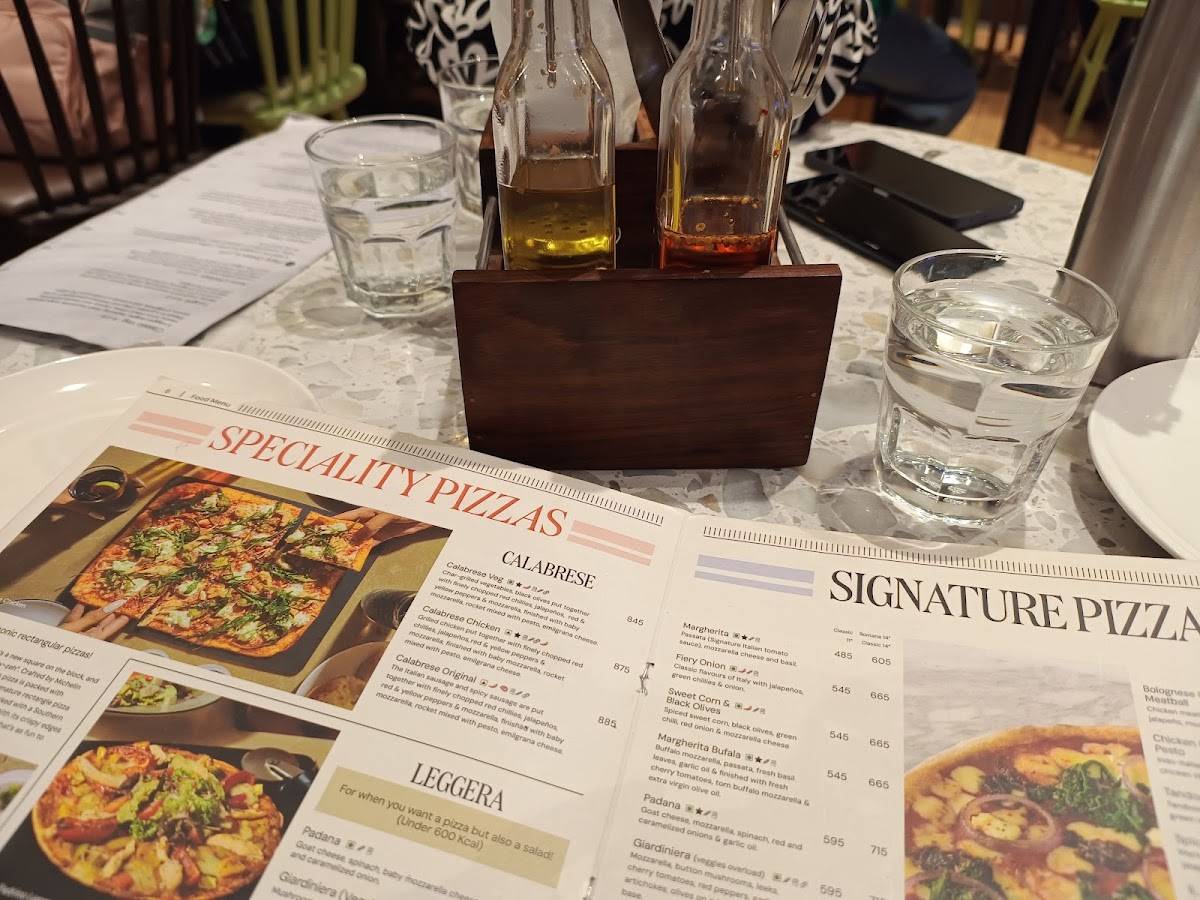 PizzaExpress menu