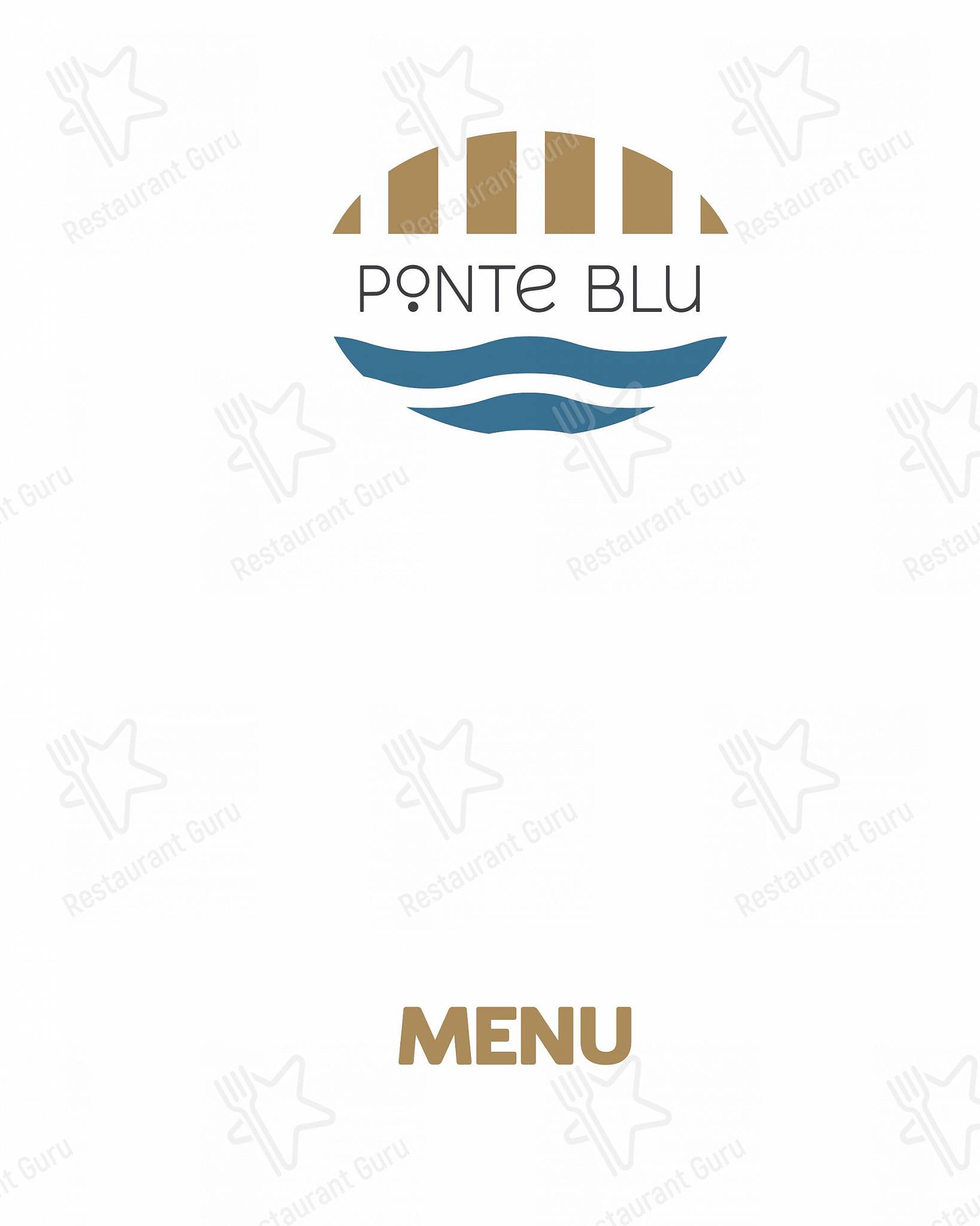 Menu di Ponte Blu 