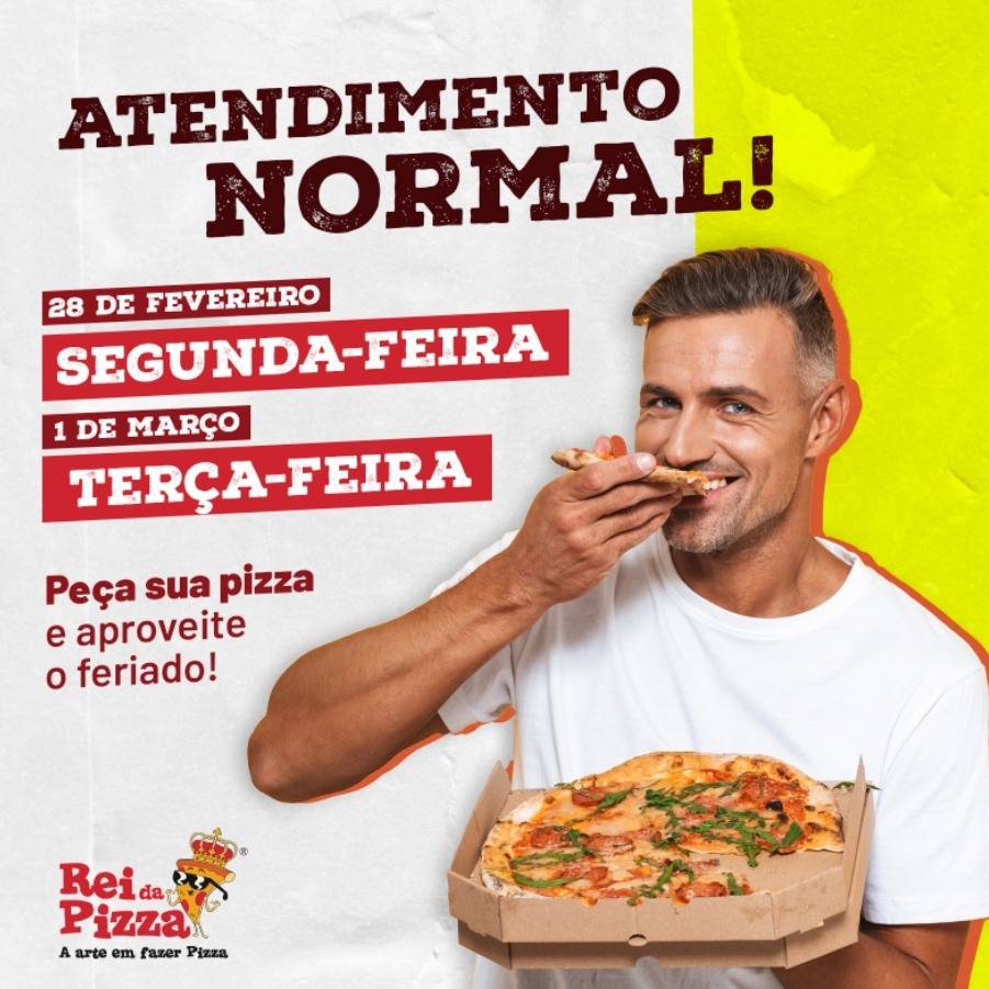 Rei da Pizza cardápio