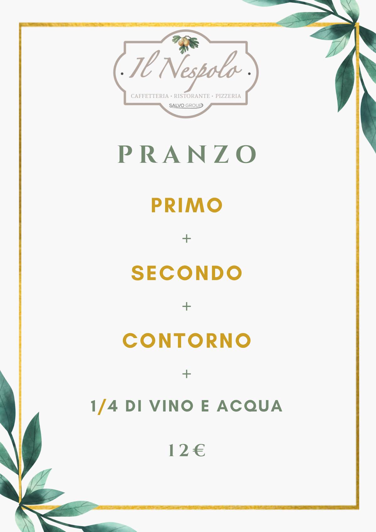 Menu di Ristorante Il Nespolo 