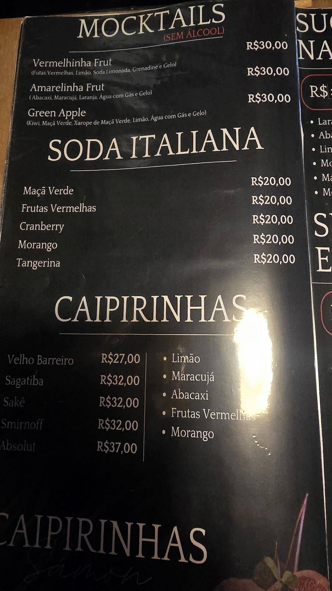 Samon Restaurante & Sushibar cardápio