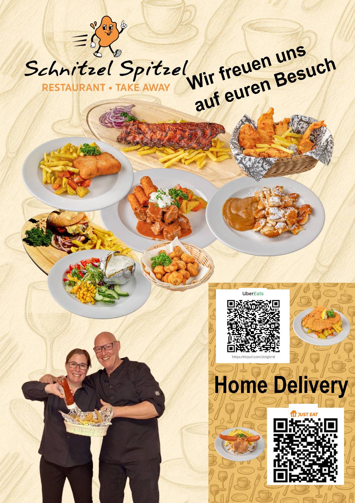 Menu di Schnitzel Spitzel Restaurant & Take Away 