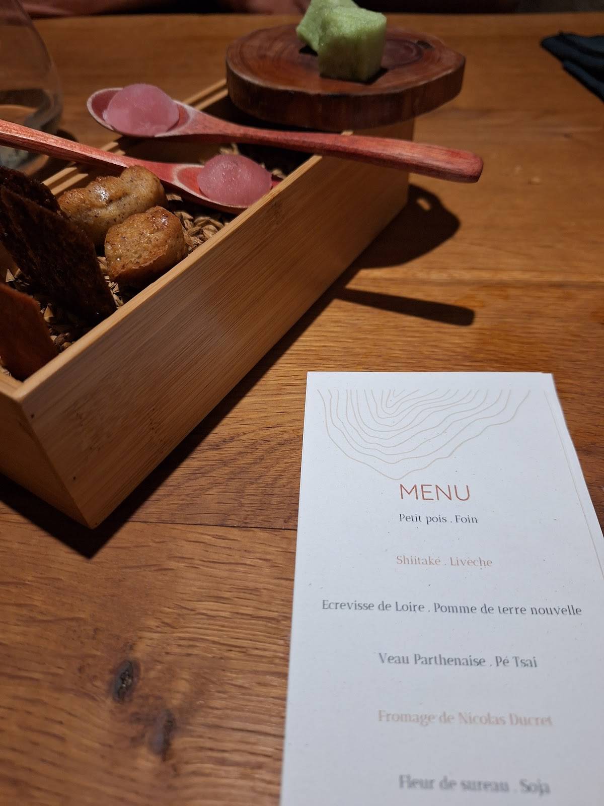 Menu de Sens