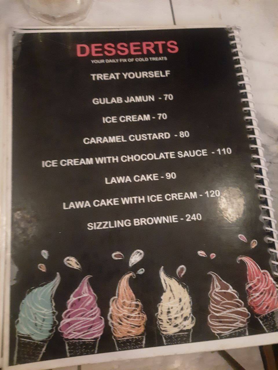 Sosho Kitchen & Bar menu