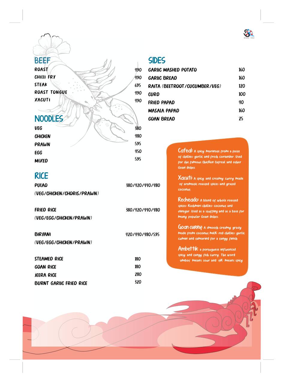 Souza Lobo - Since 1932 menu